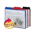 Office & Office Supplies | Smead 89614 2-Section Letter Size Poly Project Organizer with Zip Pouch - Assorted Colors (3/Pack) image number 0
