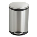Bulk Savings Pricing 2 | Safco 9901SS 3 Gallon Step-On Medical Receptacle - Stainless Steel image number 1