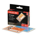 Laminating Supplies | GBC 56005CF 3.88 in. x 2.63 in. 5 mil UltraClear Thermal Laminating Pouches - Gloss Clear (100/Box) image number 0