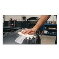 Cleaning Cloths | Boardwalk AUTOBX1600W 10.63 in. x 20.47 in. Automotive Shop Towels - Unscented/White (8/Carton) image number 5