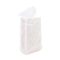 Food Trays, Containers, and Lids | Boardwalk BWK30LAG025 2.69 in. x 1.05 in. x 4 in. 0.25 lbs. Capacity Paper Food Baskets - Red/White (1000/Carton) image number 4