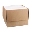 Food Wraps | Paterson WG01005 14 in. x 14 in. Grease-Resistant Food Wrap - White (4000/Carton) image number 1