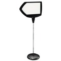 Just Launched | MasterVision SIG01010101 Floor Stand Sign Holder, Arrow, 25x17 Sign, 63-in High, Black Frame image number 0