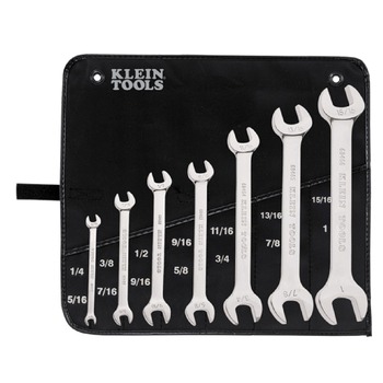 Klein Tools 7-Piece Open-End Wrench Set