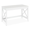 Office Desks & Workstations | Alera ALEWSF4824WT 47.24 in. x 23.62 in. x 29.53 in. Farmhouse Writing Desk - White image number 0