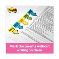Office Jansan | Post-it Flags 680-SH2 1 in. "Sign Here" Arrow Message Page Flags - Yellow (50-Flags/Dispenser, 2-Dispensers/Pack) image number 7