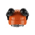 Protective Head Gear | Husqvarna 592752601 Functional Forest Chainsaw Helmet with Metal Mesh Face Shield - Orange image number 1