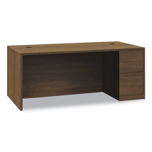 Office Desks & Workstations | HON H105895R.PINCPINC 10500 Series 72 in. x 36 in. x 29.5 in. Single Full-Height Pedestal Desk - Pinnacle image number 0