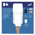 Paper Towels and Napkins | Scott 04460 2-Ply Septic Safe Essential Standard Roll Bathroom Tissue for Business - White (550/Roll) image number 5