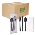 Cutlery | Eco-Products EP-S115 6 in. 100 percent Recycled Content Cutlery Kit - (250/Carton) image number 1