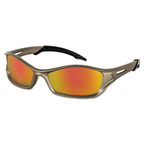 Eye Protection | Crews TB12R Tribal V Series Protective Eyewear with Fire-Mirror Lens image number 0