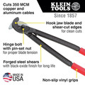Cable and Wire Cutters | Klein Tools 63035 16 in. Handles, Utility Cable Cutter image number 1