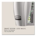 Bulk Savings Pricing 2 | Rubbermaid Commercial 1793548 TC TCell 2.9 in. x 2.75 in. x 5.9 in. Odor Control Dispenser - Chrome image number 2