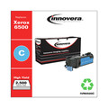  | Innovera IVR6500C 2500 Page-Yield, Replacement for Xerox 6500 (106R01594), Remanufactured High-Yield Toner - Cyan image number 2