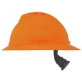  | MSA 10167921 V-Gard 500 Hi-Viz Fas-Trac III 4-Point Vented Hat - Orange image number 3