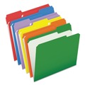 File Folders | Pendaflex R152 1/3 ASST 0.75 in. Expansion Double-Ply Reinforced 1/3-Cut Top Tab Colored File Folders - Letter/Assorted Colors (100/Box) image number 0