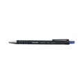 Office Jansan | Universal UNV15511 1 mm Retractable Ballpoint Pen - Medium, Blue (1 Dozen) image number 2