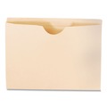  | Pendaflex 22000EE 2-Ply Straight Tab Letter Size Reinforced File Jackets - Manila (100/Box) image number 3