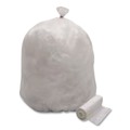 Trash Bags | GEN VNR242406N High Density Can Liners, 10 gal, 6 mic, 24-in x 23-in, Natural, Interleaved Roll, 50 Bags/Roll,  20 Rolls/Carton image number 5