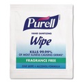 Cleaning & Janitorial Supplies | PURELL 9021-1M 5 in. x 7 in. Individually Wrapped Unscented Premoistened Sanitizing Hand Wipes - White (1000/Carton) image number 0