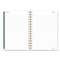 Calendars & Planners | AT-A-GLANCE 1768200 8.5 in. x 5.5 in. 12-Month (Jan-Dec 2026) Midnight Garden Weekly/Monthly Planner - Black/Pink/Green Cover image number 5