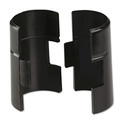  | Alera ALESW59SLBL Plastic Wire Shelving Shelf Lock Clips - Black (4 Piece/Pack) image number 1