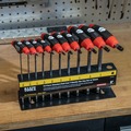 Hand Tool Sets | Klein Tools JTH610EB 10-Piece Ball End SAE 6 in. Blade T-Handle Hex Key Set with Stand image number 5
