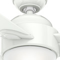 Ceiling Fans | Casablanca 59082 54 in. Contemporary Trident Snow White Indoor Ceiling Fan image number 4