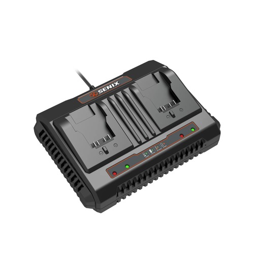 Chargers | Senix CHDX2-M X2 20V Dual-Port Battery Charger image number 0