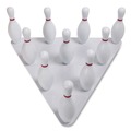 Toys | Champion Sports BP10 Plastic Bowling Pin Set - White (10/Set) image number 3