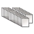 Office Jansan | C-Line 46911 Super Heavy-Duty Top Load 8.5 in. x 11 in. Insert Stitched Shop Ticket Holders - Clear Front, Black Border (25/Box) image number 0