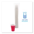 Customer Appreciation Sale - Save up to $60 off | Boardwalk BWKTRANSCUP9PK 9 oz. Polypropylene Plastic Cold Cups - Translucent (100-Piece/Pack) image number 1