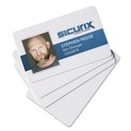  | SICURIX BAU80300 2-1/8 in. x 3-3/8 in. Blank ID Card - White (100/Pack) image number 1
