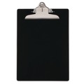  | Saunders 21603 1 in. Clip Capacity 8.5 in. x 11 in. Recycled Plastic Clipboard with Ruler Edge - Black image number 0