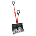  | Snow Joe SJ-SHLV01-RED 16 in. Back-Saving Snow Shovel, Red image number 0