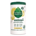Office Jansan | Seventh Generation 69657417 7 x 7 Multi-Surface Wipes - Lemon Zest/White (6/Carton) image number 0
