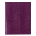 Notebooks & Pads | Blueline A10.95 10.75 in. x 8.5 in. Sheets Medium/College Rule 1-Subject Executive Notebook with Ribbon Bookmark - Grape Cover image number 2