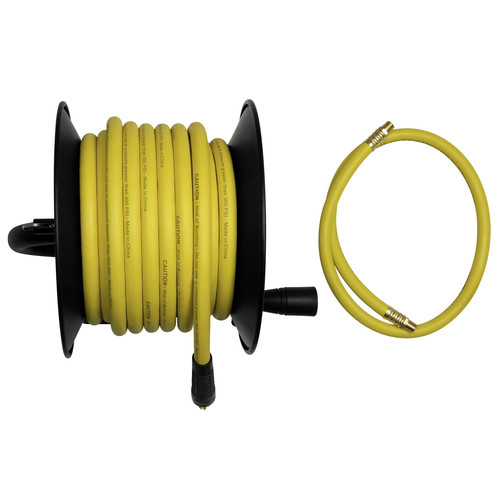 Air Hoses and Reels | Dewalt DXCM0240348 3/8 in. x 50 ft. Manual Air Hose Reel image number 0