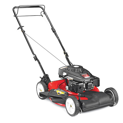 Self Propelled Mowers | Yard Machines 12A-A0M5700 21 in. Self-Propelled Gas Lawn Mower image number 0