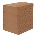 Cutlery | Cascades PRO N155 12 in. x 8.5 in. 1-Ply Select Full Fold II Napkins - White (12 Packs/Carton) image number 1