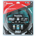 Miter Saw Blades | Makita B-66999 12 in. 80T Carbide-Tipped Max Efficiency Miter Saw Blade image number 3