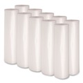 Cleaning & Janitorial Supplies | Boardwalk X6639SCKR01 33 in. x 39 in. 33 gal. 1.1 mil. Recycled Low-Density Polyethylene Can Liners - Clear (10 Bags/Roll, 10 Rolls/Carton) image number 0