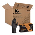 Disposable Gloves | Ansell 49275 G10 Kraken Grip 9.5 in. 6 mil Nitrile Gloves - Small/Black (1000/Carton) image number 0