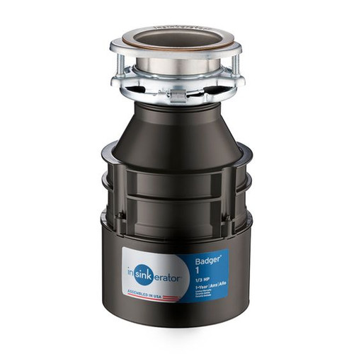 Garbage Disposals | InSinkerator BADGER1 Badger 1 Garbage Disposal, 1/3 HP image number 0