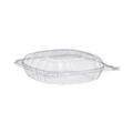 Last Chance for these Amazing Deals | Dart C53PST1 ClearSeal 5.4 in. x 5.3 in. x 2.6 in. 13.8 oz. Hinged-Lid Plastic Sandwich Containers - Clear (500/Carton) image number 2