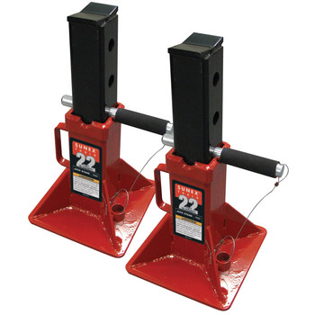 JACK STANDS | Sunex 1522 22 Ton Pin Type Jack Stands (Pair)