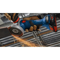 Angle Grinders | Bosch GWX18V-8B15 18V Brushless Lithium-Ion 4-1/2 in. Cordless X-LOCK Angle Grinder Kit (4 Ah) image number 6