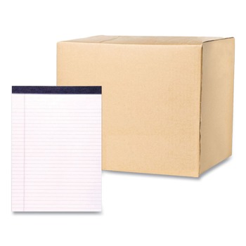 Roaring Spring 8.5 in. x 11 in. Sheets Wide/Legal Rule Pad - White (36/Carton)