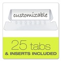 File Folders | Pendaflex 81614 1/5-Cut Tabs Letter Size Colored Hanging Folders - Teal (25/Box) image number 5