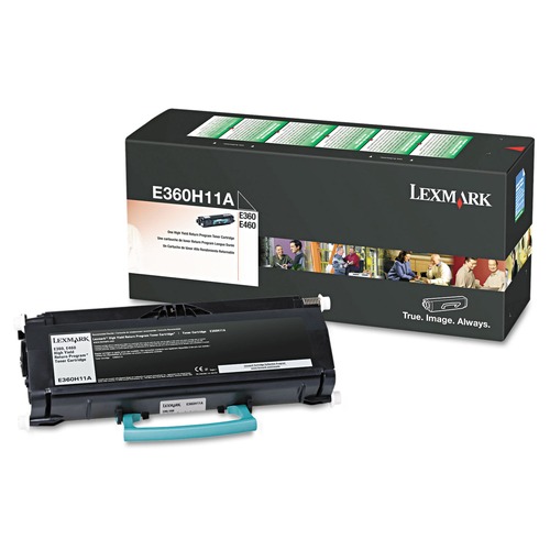 Ink & Toner | Lexmark E360H11A Return Program 9,000 Page-Yield High-Yield Toner - Black image number 0
